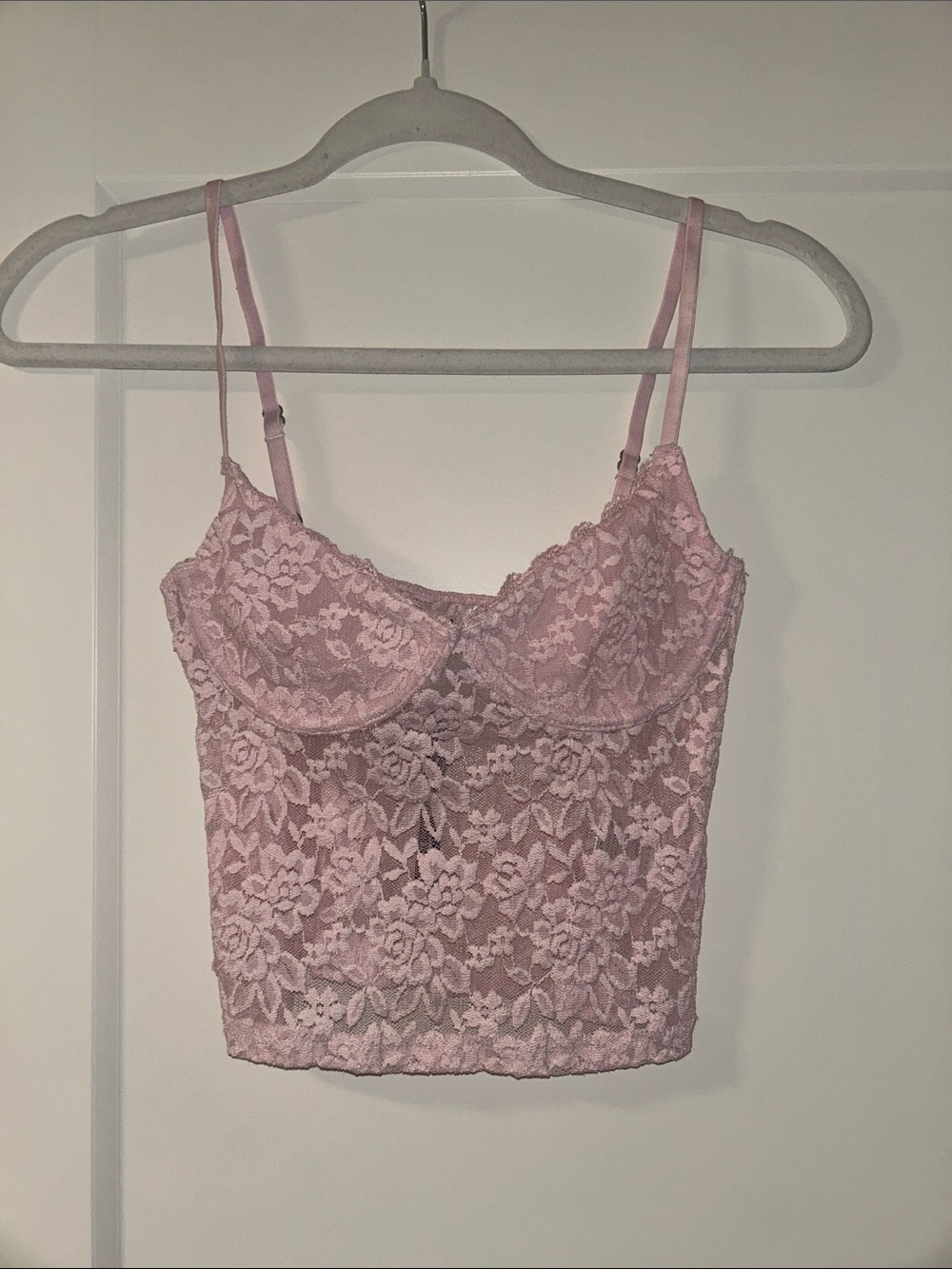 NWT White Fox Lace Top